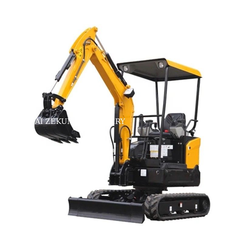 2Mini-excavatrice de 5 tonnes 8,6 kW, petite machine à creuser avec moteur à émission Euro V
