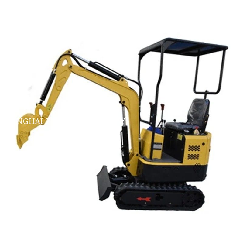 2Mini-excavatrice de 5 tonnes 8,6 kW, petite machine à creuser avec moteur à émission Euro V