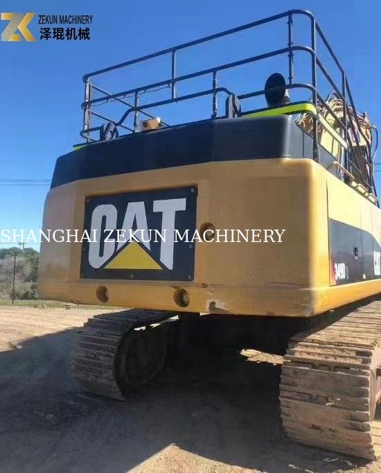 Excavateur CAT 349E d'occasion de 49 tonnes avec peinture originale à vendre