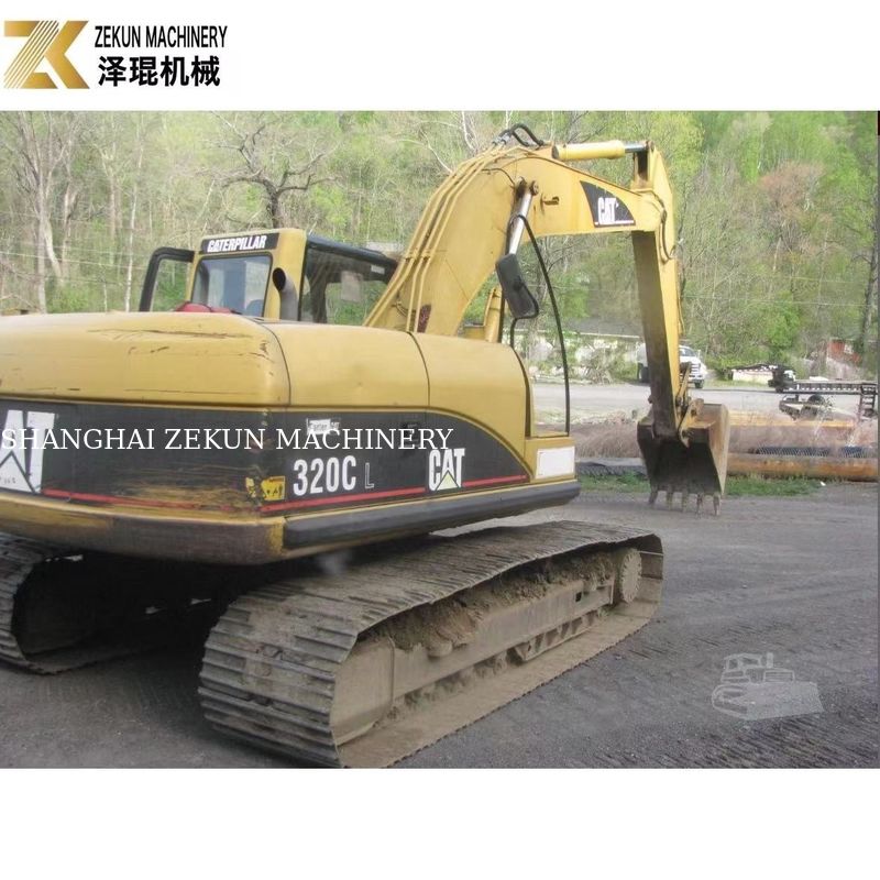 Excavateur à rampe de type Cat 320Cl japonais d'origine de 20 tonnes pour la construction
