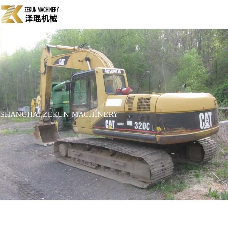 Excavateur à rampe de type Cat 320Cl japonais d'origine de 20 tonnes pour la construction