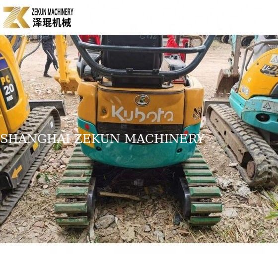 1.5 tonnes de mini-pelles hydrauliques originales à pompe diesel avec voie en caoutchouc pour la construction