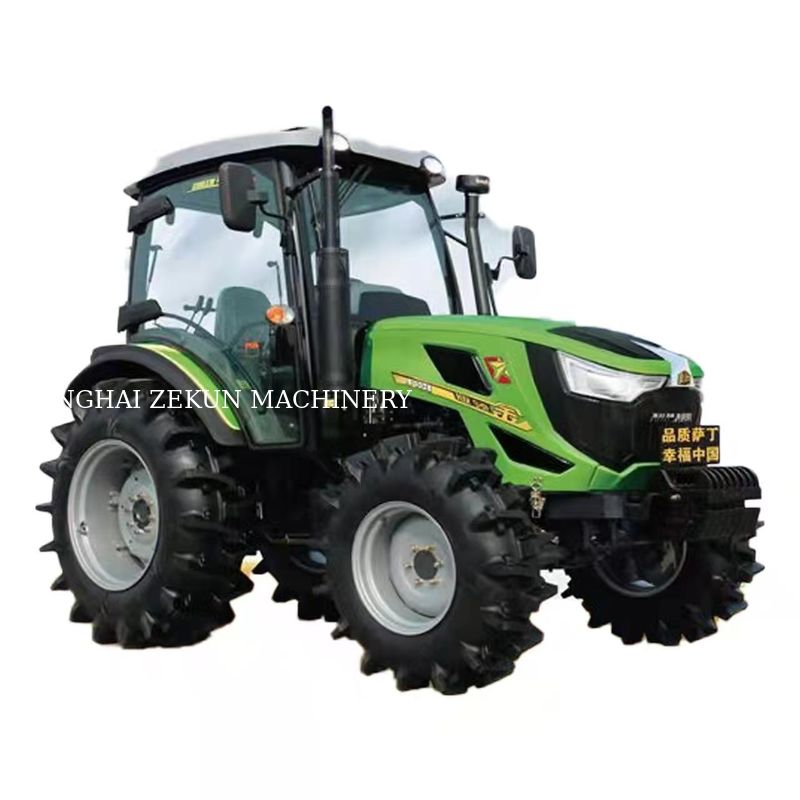 Tracteur à roue verte de 100 ch 4 roues à roue tout neuf Tracteur à usage agricole