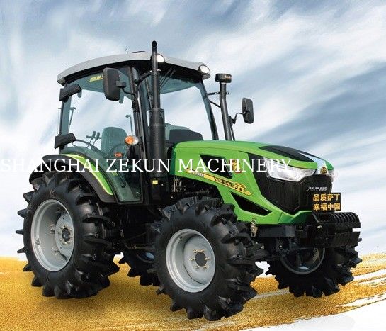 Tracteur à roue verte de 100 ch 4 roues à roue tout neuf Tracteur à usage agricole