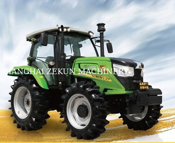 Tracteur à roue verte de 100 ch 4 roues à roue tout neuf Tracteur à usage agricole