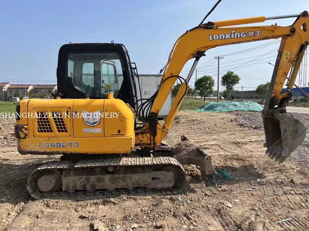Mini-excavatrice hydraulique de 6 tonnes pour utilisation sur le marché mondial