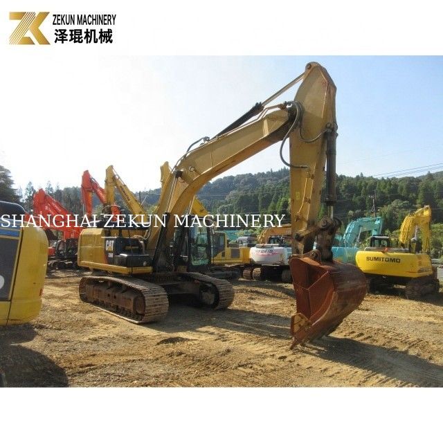 Excavateur à rouleaux CAT 336 de 36 tonnes d'occasion avec cylindre hydraulique et vanne d'origine