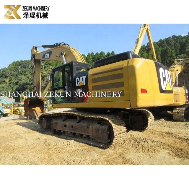 Excavateur à rouleaux CAT 336 de 36 tonnes d'occasion avec cylindre hydraulique et vanne d'origine