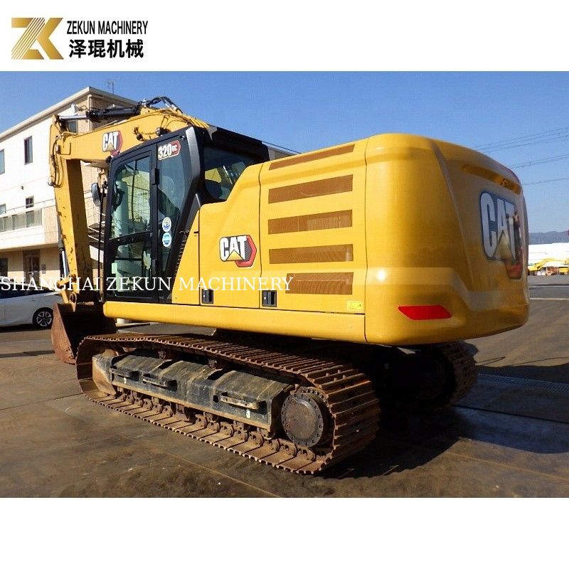 Excavateur CAT 320 original japonais avec Jack Hammer Peinture originale 320GC