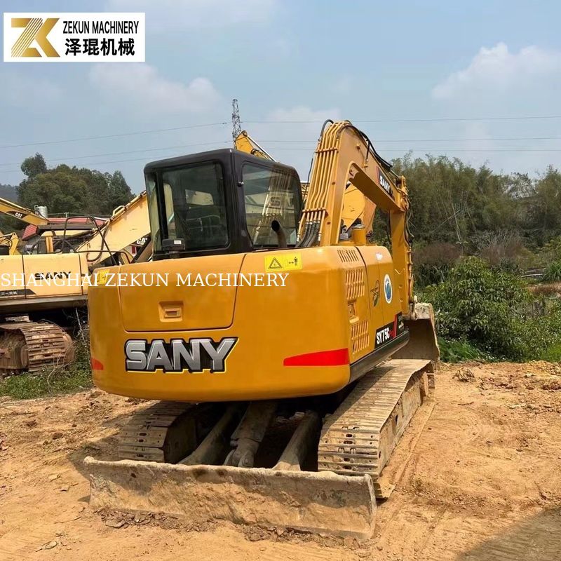 Année 2022 Excavateur SY75C-8 SY75C PRO de seconde main de 7,5 tonnes Sany 75C