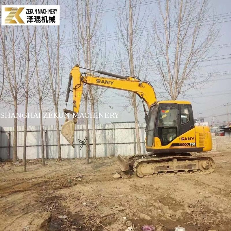 Peinture originale 7T Sany 75 Excavator SY75C-9 SY75C PRO Dépêcheuse d'occasion
