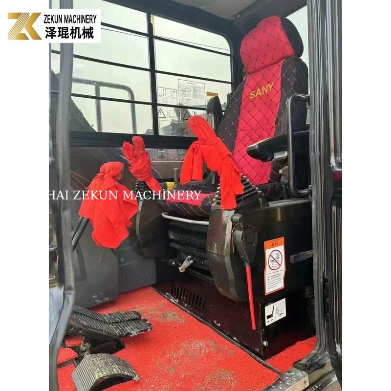 60.7KW Sany SY95 excavateur 9Ton de seconde main creuseur Kubota V3800DI-T-E3B moteur