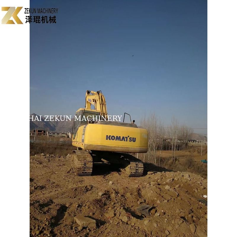 Excavateur à chenilles Komatsu PC200-7 de 20 tonnes utilisé en 2015 pour les machines de construction