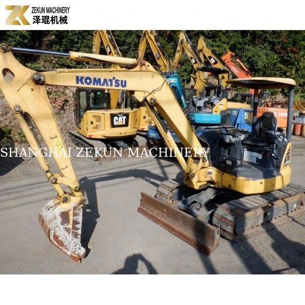 Excavateur japonais Komatsu PC55MR PC55MR-2 de 5,5 tonnes utilisé pour la construction et l'exploitation agricole