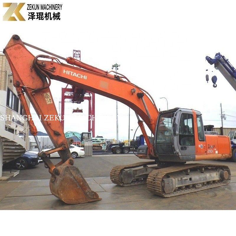 21 tonnes utilisées Hitachi Zaxis 210 Excavator ZX210 Crawler Excavator avec une capacité de seau de 1,0 m3