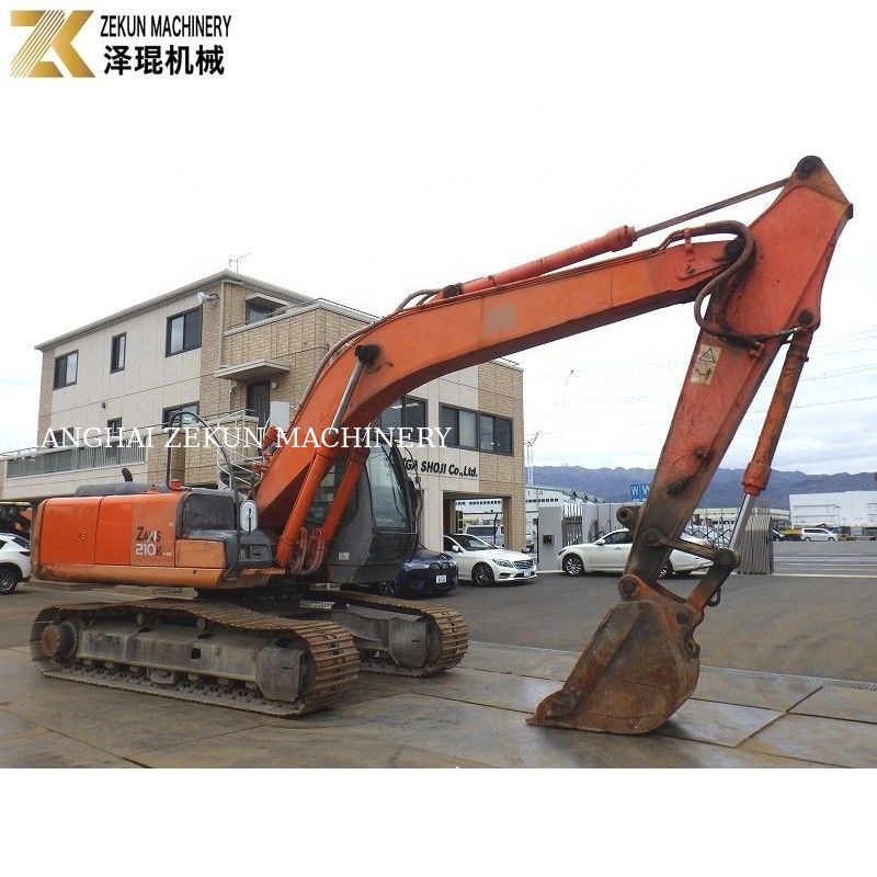 21 tonnes utilisées Hitachi Zaxis 210 Excavator ZX210 Crawler Excavator avec une capacité de seau de 1,0 m3