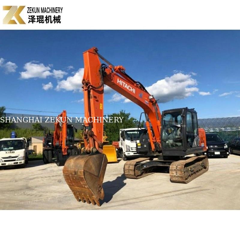 Mini-grasseuse utilisée 12 tonnes Excavateurs Hitachi ZX120 Excavateur ZX120-6 avec moteur ISUZU