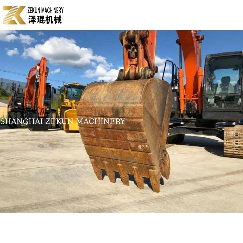 Mini-grasseuse utilisée 12 tonnes Excavateurs Hitachi ZX120 Excavateur ZX120-6 avec moteur ISUZU