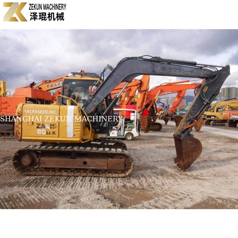 La soupape hydraulique d'origine utilisée au Japon Mini 8 Tonnes Hitachi 80 Excavator ZX80 pour votre