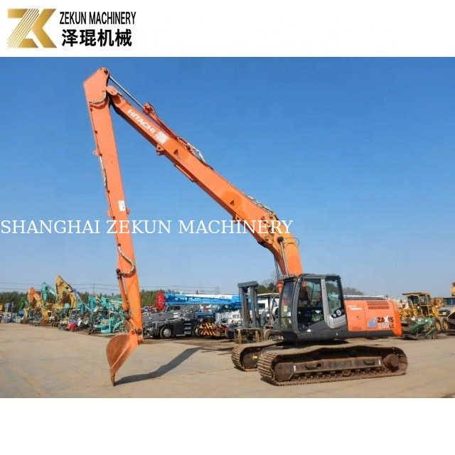 Excavateur à bras long original ZX200LC-3 de 20 tonnes de capacité et longue portée