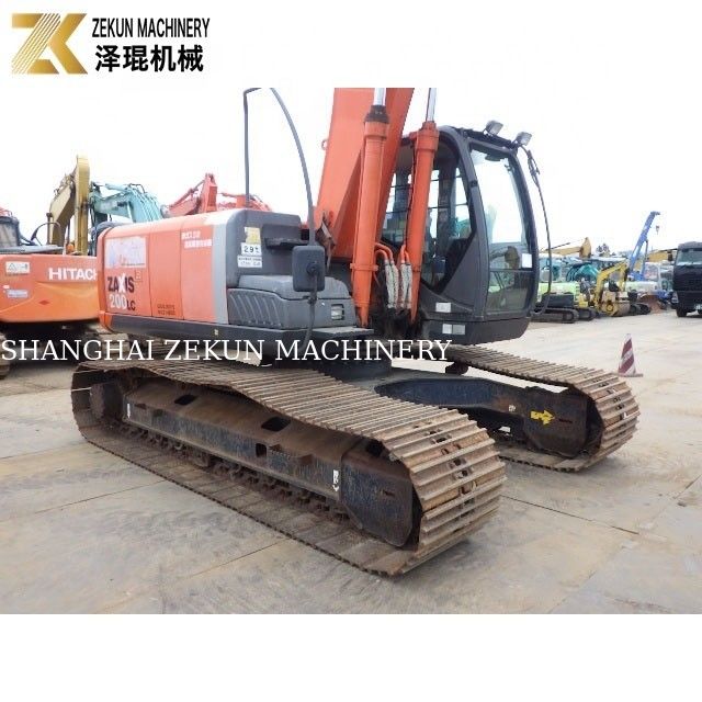 Excavateur à bras long original ZX200LC-3 de 20 tonnes de capacité et longue portée