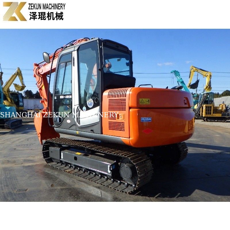 Petite mini excavatrice de 7 tonnes Hitachi Zaxis 70 Crawler ZX70 avec 2001-4000 heures de travail