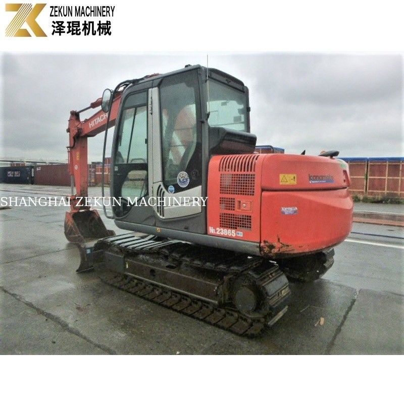 7 tonnes Hitachi ZX 70 Excavator avec pouce et puissant moteur ISUZU pour petit seau