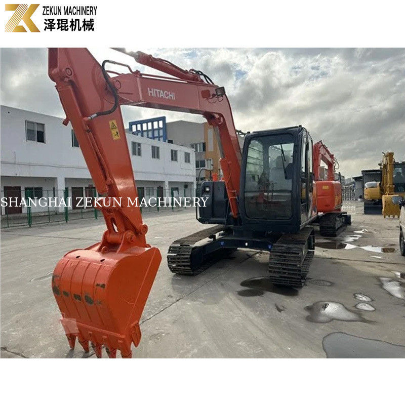 Excavateur Hitachi ZX70 d'occasion avec moteur ISUZU et pompe hydraulique originale au Japon