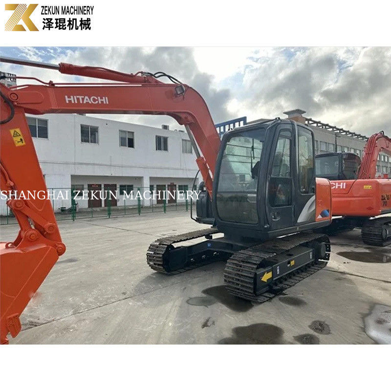 Excavateur Hitachi ZX70 d'occasion avec moteur ISUZU et pompe hydraulique originale au Japon