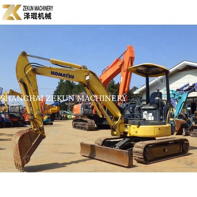 Excavatrice miniature utilisée Komatsu PC35 3 tonnes Poids de fonctionnement 3700 kg Poids de la machine