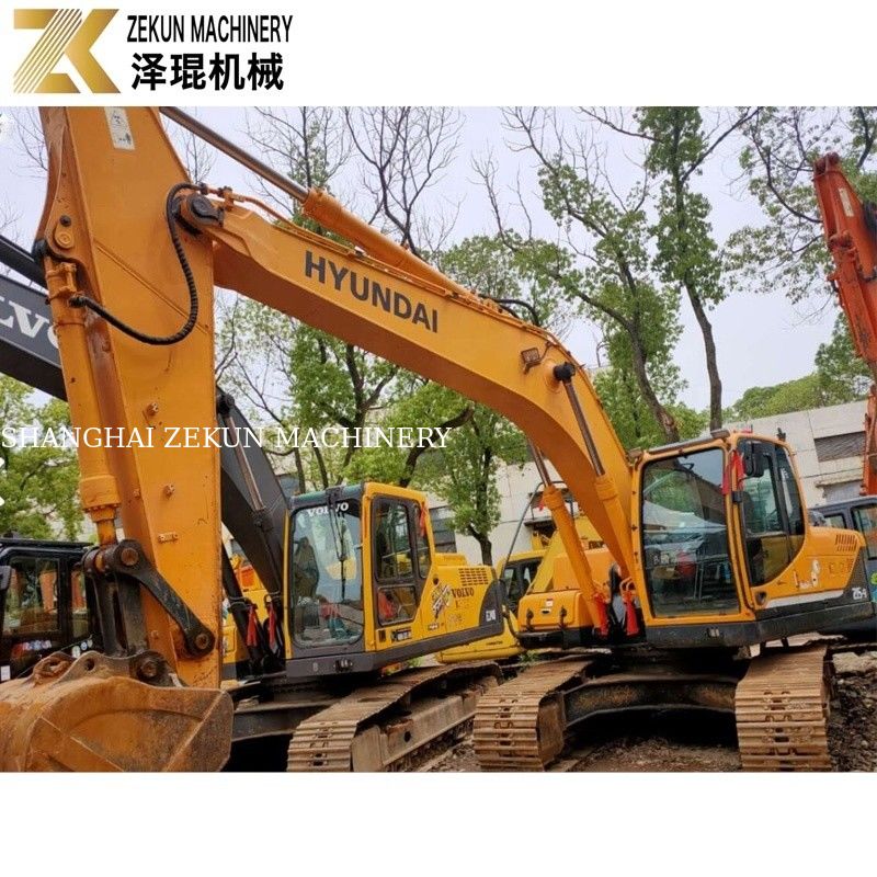 21 tonnes utilisées Hyundai 215 Excavator R215-9 Excavators d'occasion avec pompe d'origine