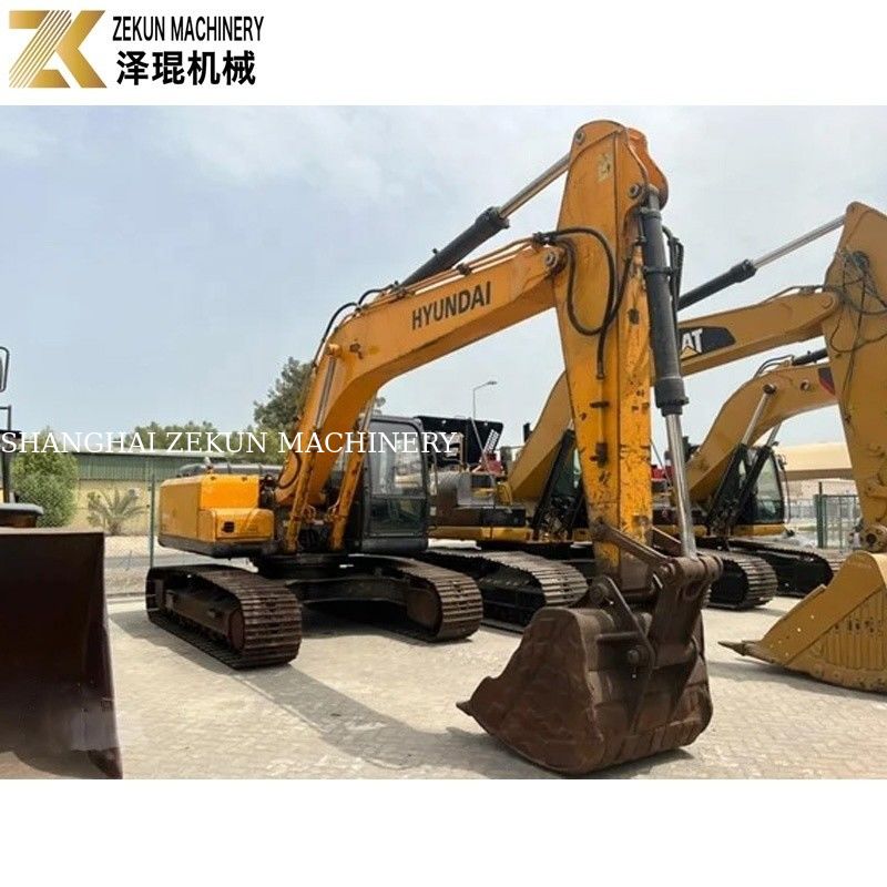 Corée du Sud Excavateur Hyundai R220LC-7 de 22 tonnes utilisé pour l'excavation 2016
