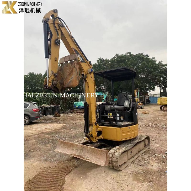 0.03M3 Capacité de seau CAT303 CCR 303E Mini-excavatrice d'occasion pour vos besoins