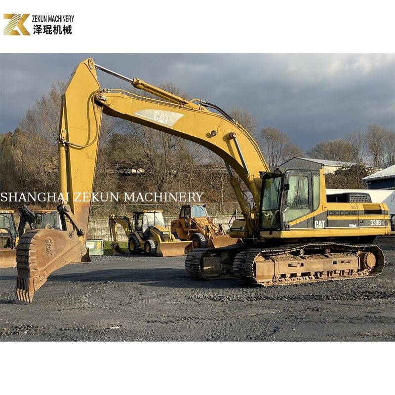 Une excavatrice CAT 330BL de fabrication japonaise utilisée avec 4001-6000 heures de travail et compétitive