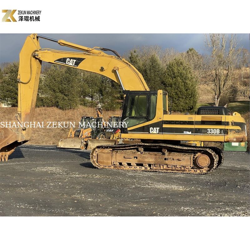 Une excavatrice CAT 330BL de fabrication japonaise utilisée avec 4001-6000 heures de travail et compétitive