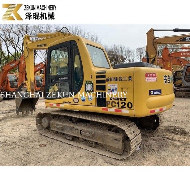 2016 Utilisé Komatsu PC120-6 Excavateur à chenille 120 6 8 Pour l'agriculture