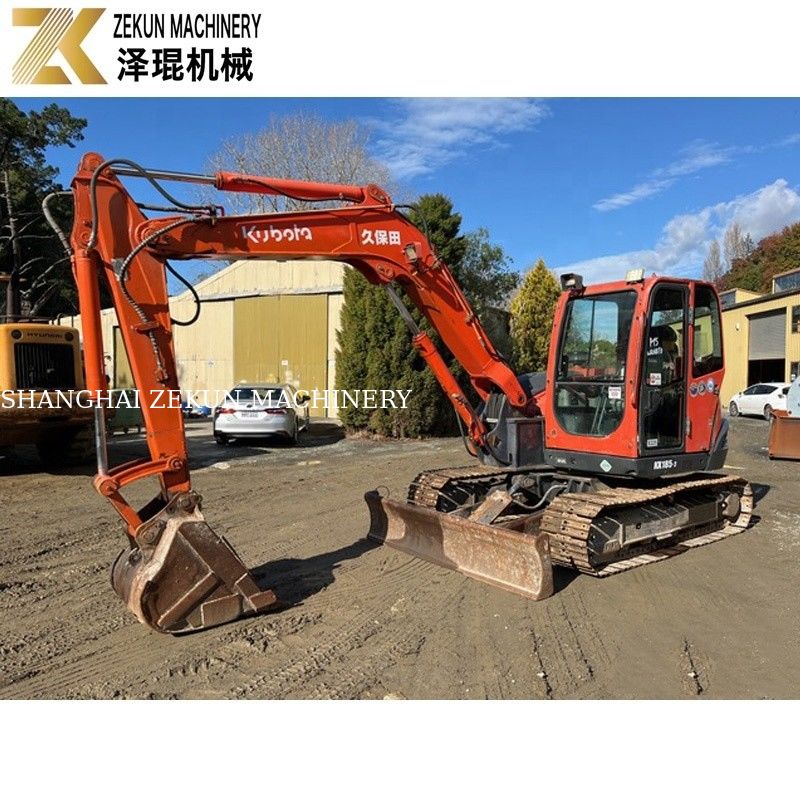 KX185 KX185-3 8 tonnes mini-excavatrice Kubota 185 machine d'excavation utilisée