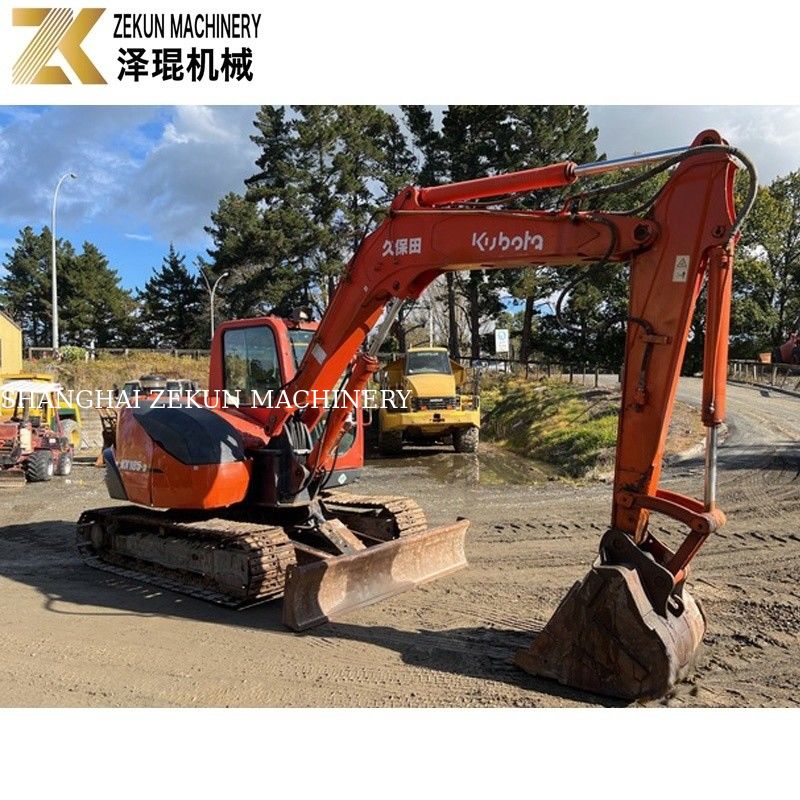 KX185 KX185-3 8 tonnes mini-excavatrice Kubota 185 machine d'excavation utilisée