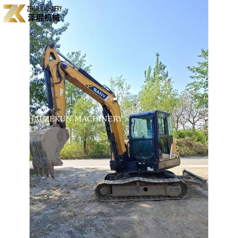 Peinture originale utilisée Sany SY55C-9 Excavator 5,5 tonnes Poids de fonctionnement