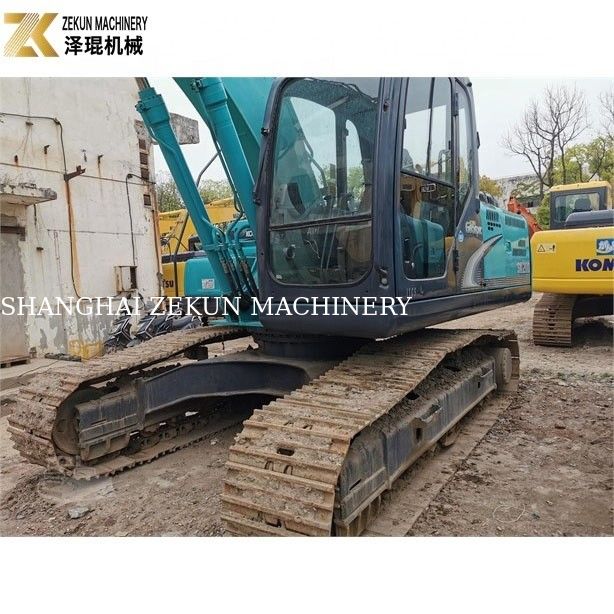 Conception originale Utilisé Kobelco SK 200 200-8 Bleu Excavateur d'occasion