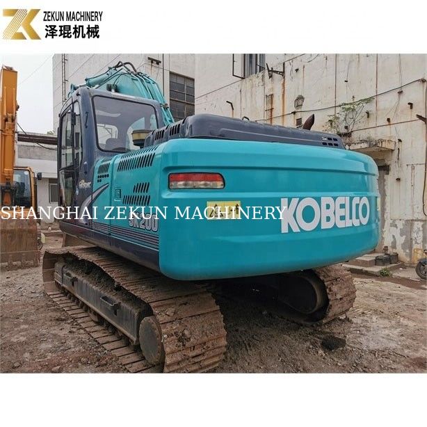 Conception originale Utilisé Kobelco SK 200 200-8 Bleu Excavateur d'occasion