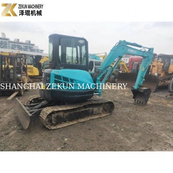 SK55 SK-55 Excavateur Kobelco d'occasion 5.5T avec machine à moteur originale