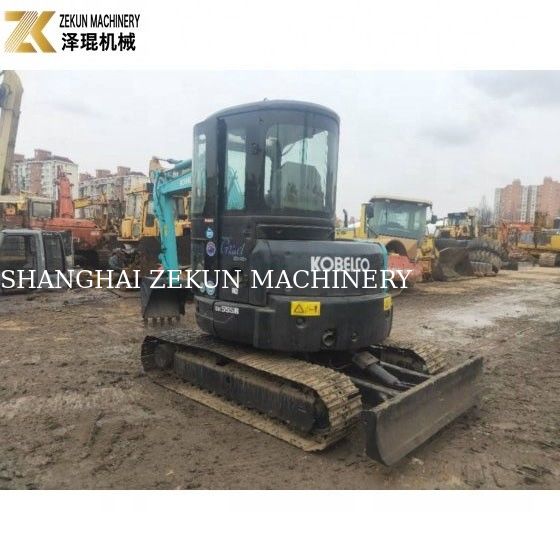 SK55 SK-55 Excavateur Kobelco d'occasion 5.5T avec machine à moteur originale