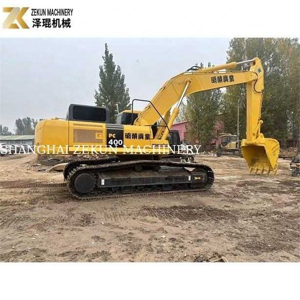 1Excavateur hydraulique à rouleaux à seau de.9m3 utilisé par Komatsu PC400-7 pour un fonctionnement en douceur