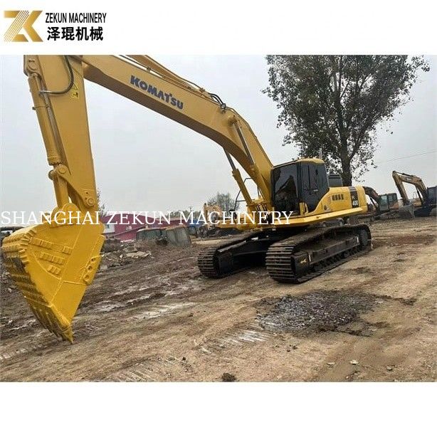1Excavateur hydraulique à rouleaux à seau de.9m3 utilisé par Komatsu PC400-7 pour un fonctionnement en douceur