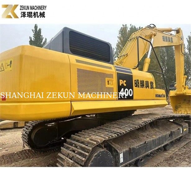 1Excavateur hydraulique à rouleaux à seau de.9m3 utilisé par Komatsu PC400-7 pour un fonctionnement en douceur