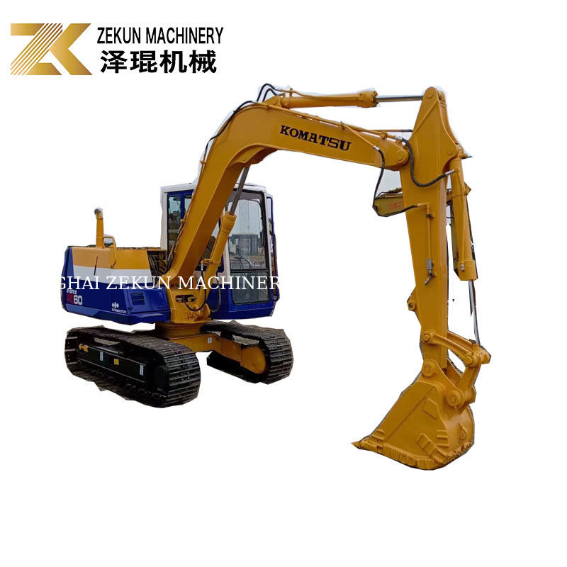 Excavatrice japonaise Komatsu PC60-6 à faible poids de 6 tonnes et en bon état