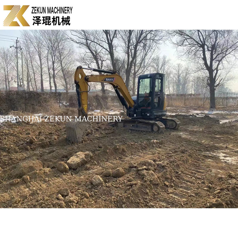 SANY SY55U 5.5T Mini-excavatrice d'occasion avec autre pompe hydraulique en bon état