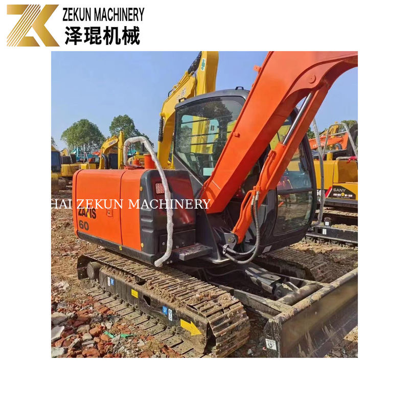 HITACHI ZX 60 6 tonnes Mini Excavateur hydraulique d'occasion avec 0,22 m3 de capacité de seau