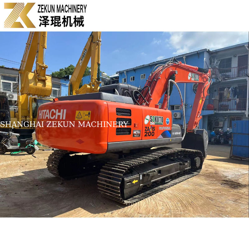 20 tonnes d'occasion HITACHI ZX 200-3G Excavateur à rampe en bon état